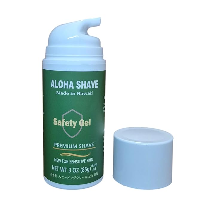 Aloha Shave Safety Gel 3.oz travel size