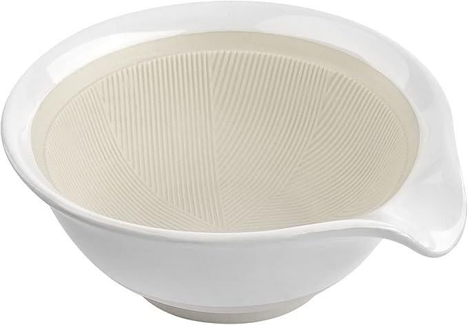 Linkidea Ceramic Shaving Bowl, Shaving Soap Lather Mug Cup for Men, Wide Mouth Barber Beard Wet Razor Shave Cream Cup