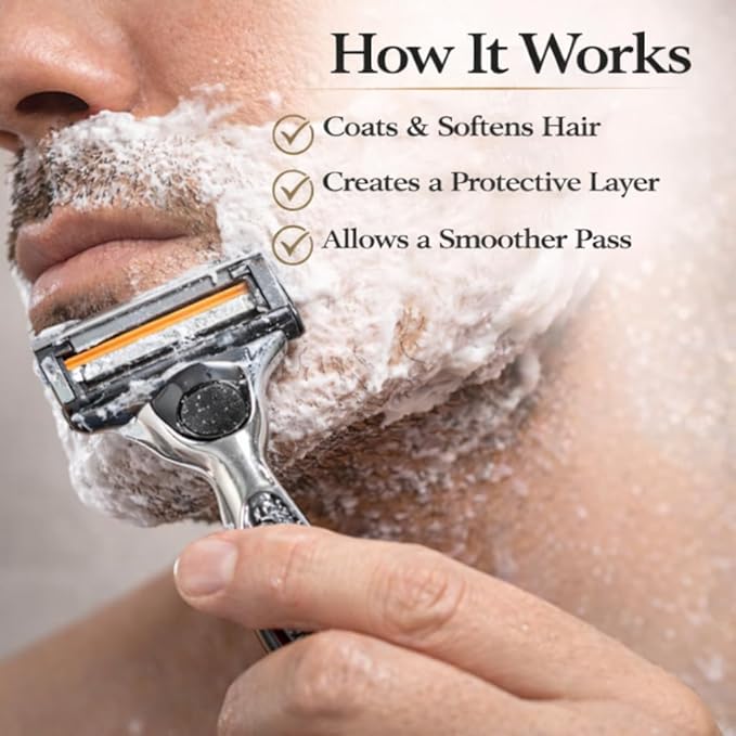 G.B.S Pre-Shave Oil for Sensitive Skin, Sandalwood, 1-Oz