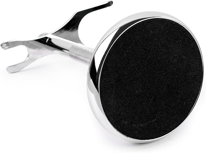 Safety Razor and Brush Stand Holder with Synthetic Hair Shaving Brush with Solid Wood Handle Prolong The Life of Your Shaving Brush