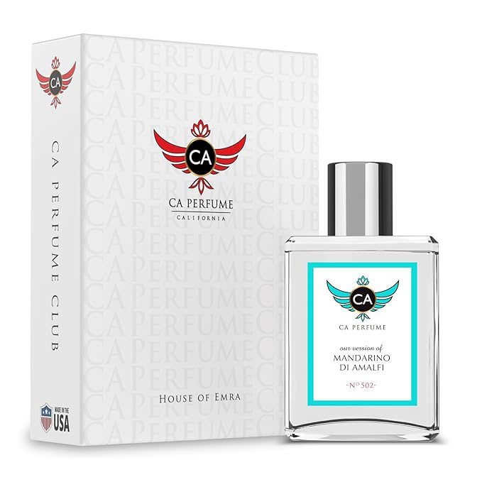 CA Perfume Impression of Mandarino Di Amalfi for Women and Men Long Lasting Unisex Fragrance Eau De Parfum 1.7 Fl Oz 50ml