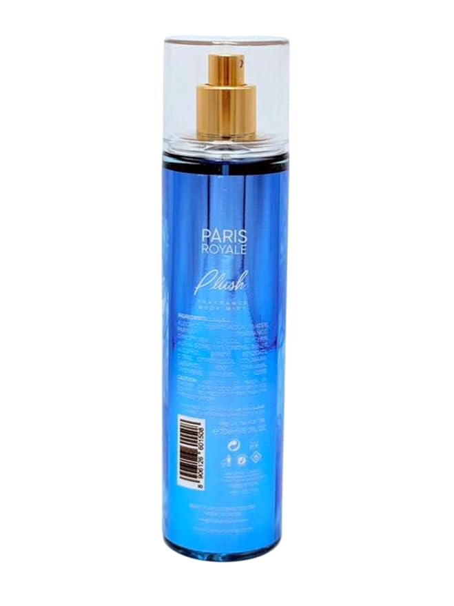 Paris Royal Plush Body Mist for Women, 8 Fl Oz - Luxurious Creamy & Warm Gourmand Scent - Rich & Comforting Body Spray (Plush)