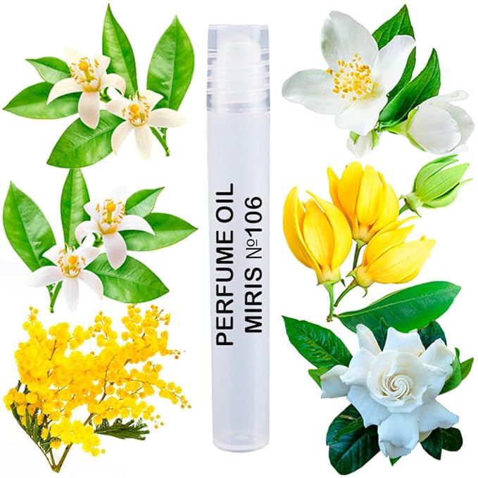 MIRIS No. 106, Inspired by Amari, Long-Lasting Perfume Oil for Women Roll-On, Rollerball 0.34 Fl Oz / 10 ml