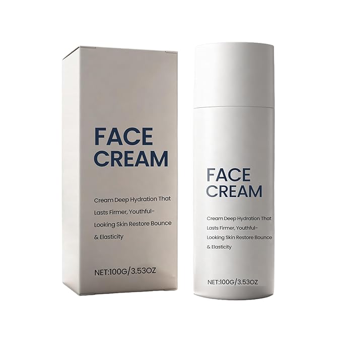 Face Moisturizer for Women & Men, Deeply Hydrates & Restores Skin Elasticity, Gentle Formula, Non-Comedogenic