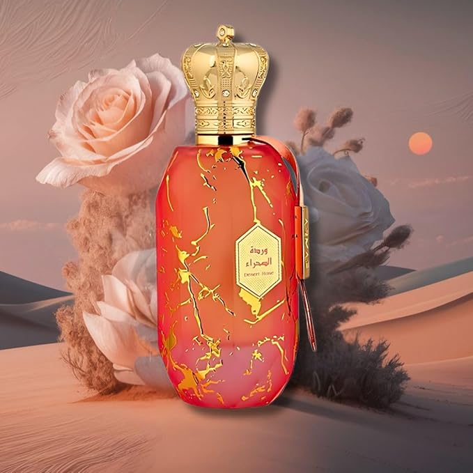 Desert Rose EDP Spray 100ML (3.4 OZ) By Armaf | Indulge In The Allure Of This Exquisite Aroma.