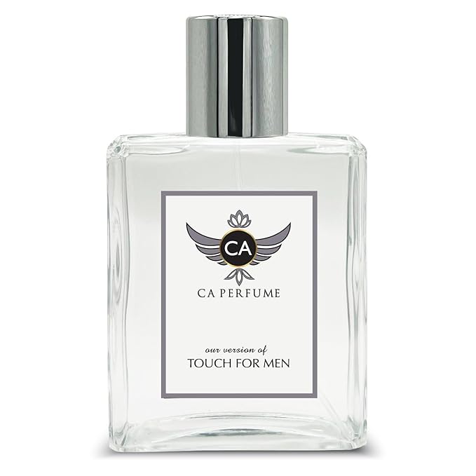 CA Perfume Impression of Touch For Men Woody Floral Musk Fragrance Long Lasting Mens Perfume Eau De Parfum 3.4 Fl Oz 100ml