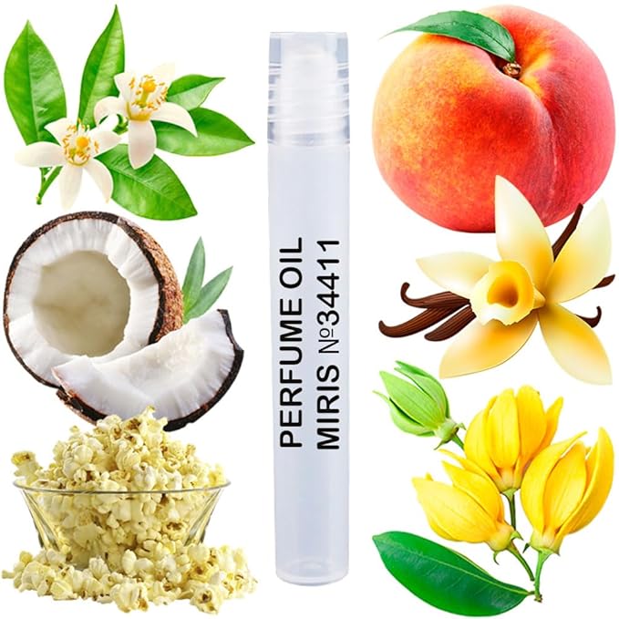 MIRIS No. 34411, Inspired by Pure XS For Her, Long-Lasting Perfume Oil for Women Roll-On, Rollerball 0.34 Fl Oz / 10 ml