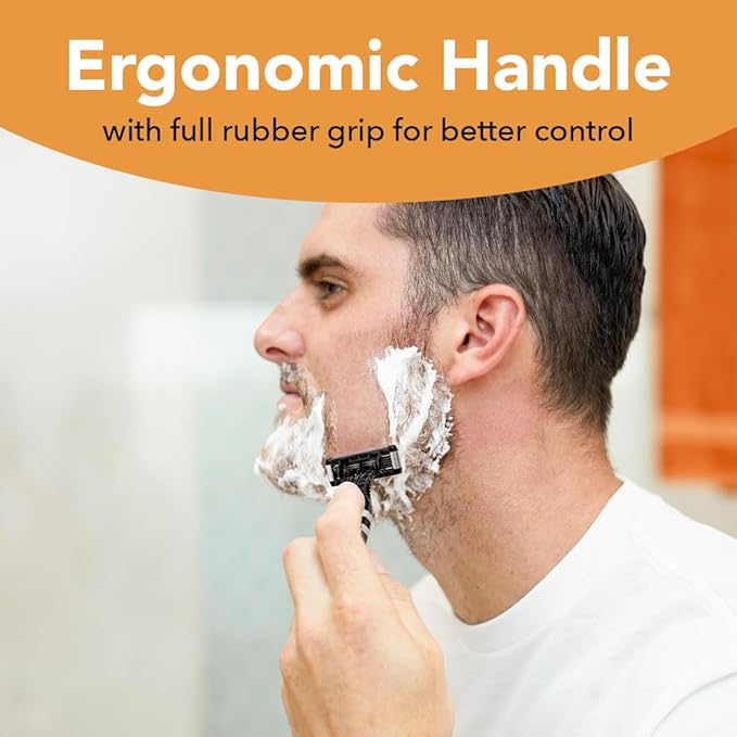 BIC Flex 5 Men's Disposable 5 Blade Razors, For a Smooth Shave and Precision Edging, 4-Pack
