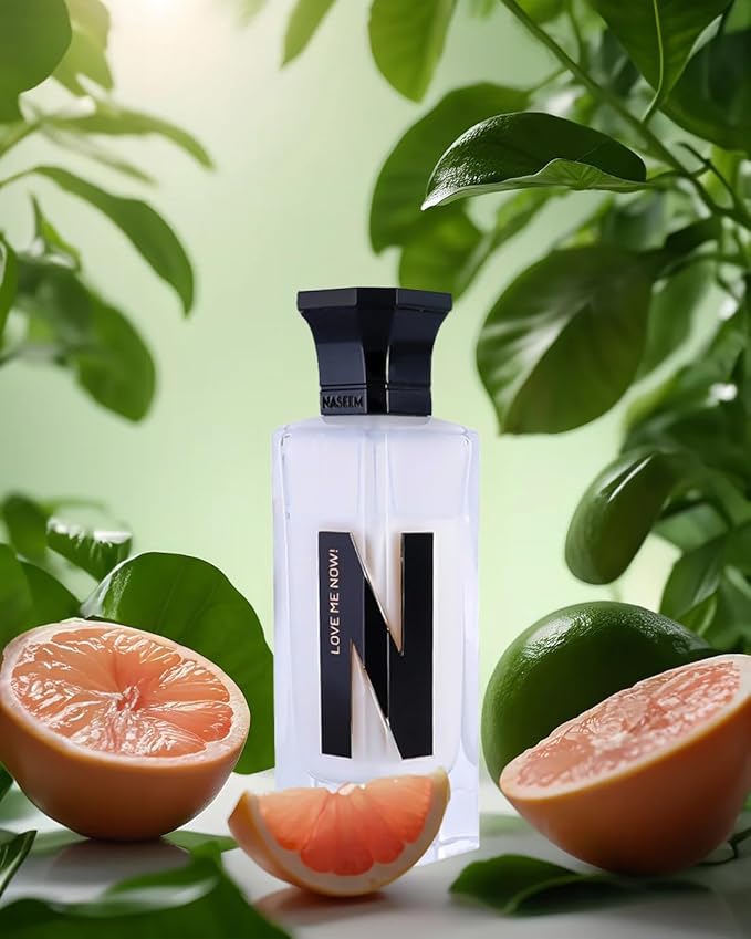 Naseem Love Me Now Aqua Eau De Parfum for Men & Women 75ml - Subtle Floral and Oud Blend - Long Lasting, Hypoallergenic, Alcohol-Free Perfume for All Skin Types