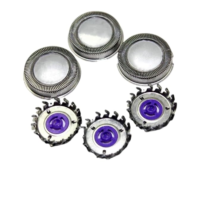 3 Pack HQ55 HQ56 Replacement Heads Fit for Norelco Shaver 5814XL 5825XL 5822XL 5821XL 7810XL 5803XL 5802XL 5801XL,Premium Replacement Blades for Men's Electric Razor