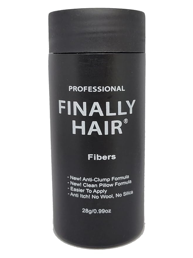 Hair Building Fibers Blonde Hair Loss Concealer Fiber 28 Gram .99oz Refillable Bottle by Finally Hair (Light Blond)
