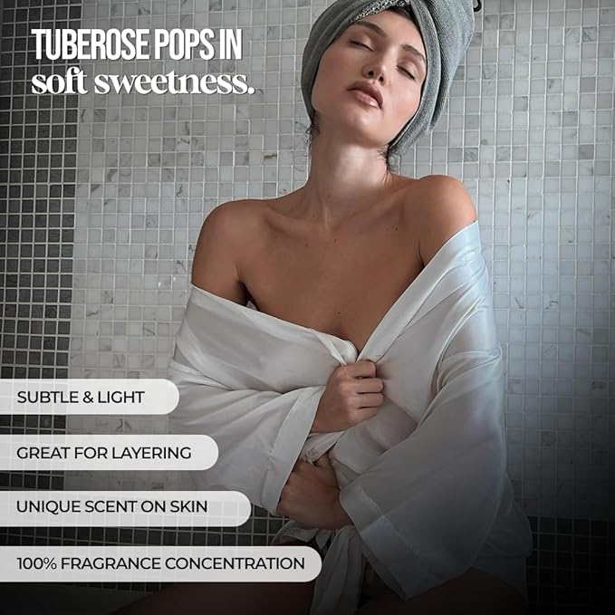 Eternal perfume oils Tuberose Bubblegum perfumes for Women Eau De Perfum Unisex Concentrated Perfumes Alcohol Free womens perfume Long Lasting Designer perfume for men 1 FL Oz