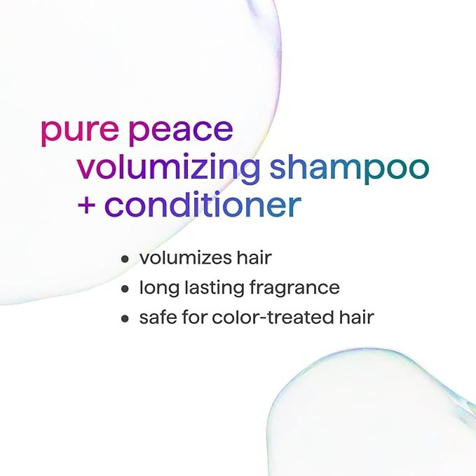 Method Pure Peace Volumizing Shampoo and Conditioner, Enhance Volume and Tranquility for Fuller, Healthier Hair, 1 CT.