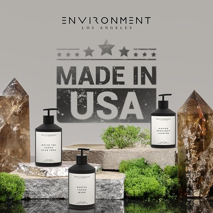 ENVIRONMENT Inspired by Designer Perfume CN5, 300ml Luxury Scented Lotion (Neroli | Ylang | Bergamot) Bathroom Luxury, Men & Women High-End Body Lotion, Hand Cream, Dry Skin Treatment