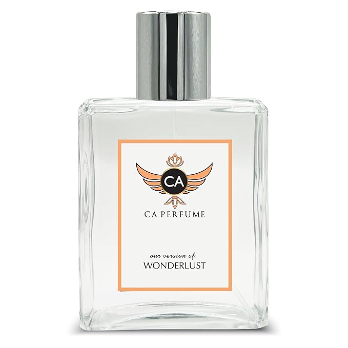 CA Perfume Impression of Wonderlust For Women Amber Floral Fragrance Long Lasting Womens Perfume Eau De Parfum 3.4 Fl Oz 100ml