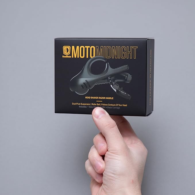 HeadBlade LE Moto Men's Head Shaving Razor - Military - Revolutionary Dual Active Suspension…