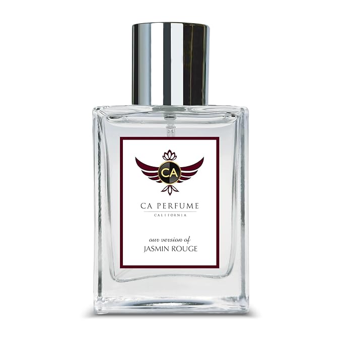 CA Perfume Impression of Jasmin Rouge for Women Amber Floral Fragrance Long Lasting Perfumes for Women Eau De Parfum 1.7 Fl Oz 50ml
