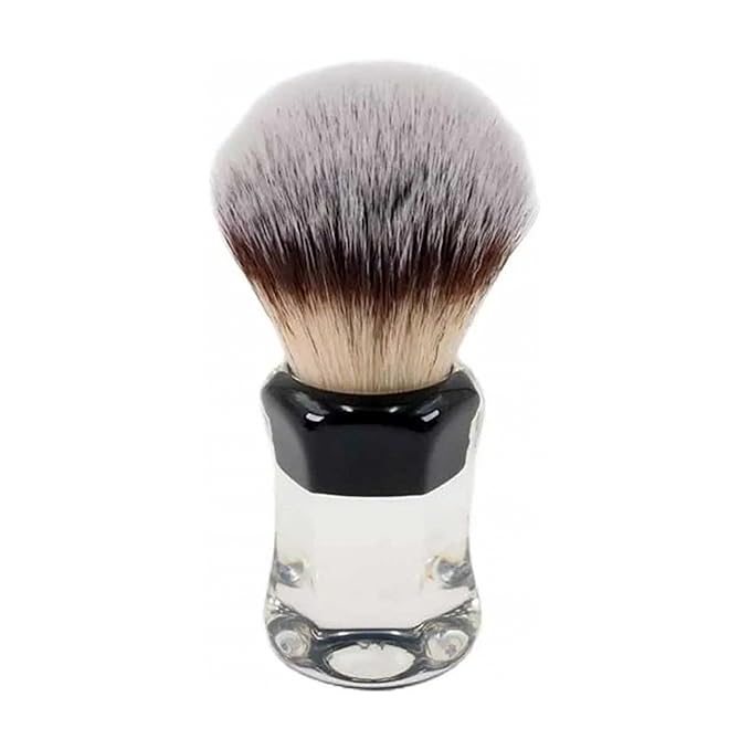 Yaqi Robin Synthetic Clear Handle Shaving Brush