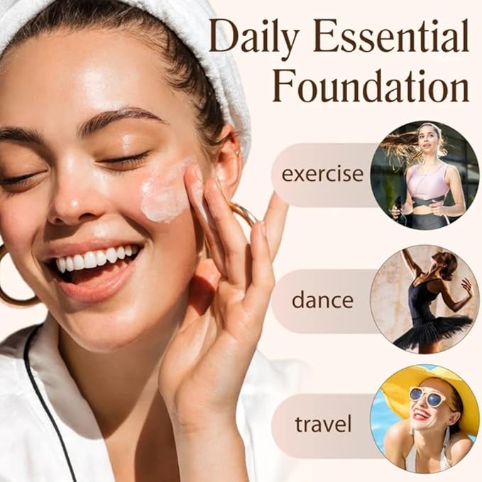 50ml Hydrating Face Moisturizer SPF 50 – Daily Facial Moisturizer & Sunscreen for Men & Women – Lightweight Hidratante Facial with Hyaluronic Acid – Non-Greasy Daily Face Sunscreen