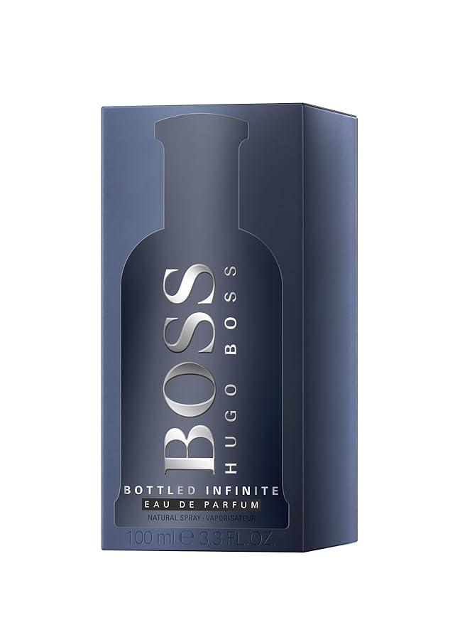 Hugo Boss Bottled Infinite Eau de Parfum – Woody Men's Cologne – With Notes of Apple, Patchouli, Lavender & Sandalwood – Long Lasting Fragrance