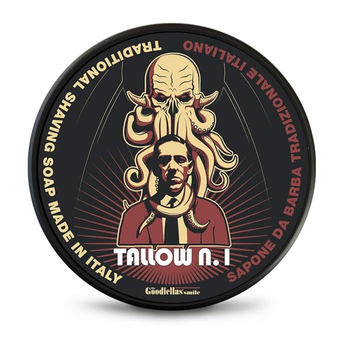 The Goodfellas' smile, TALLOW n.1 Shave Soap and Afltershave Splash Bundle, Made in Italy