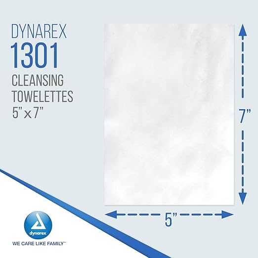 Dynarex Cleansing Towelette, 100 Count (Pack of 5)