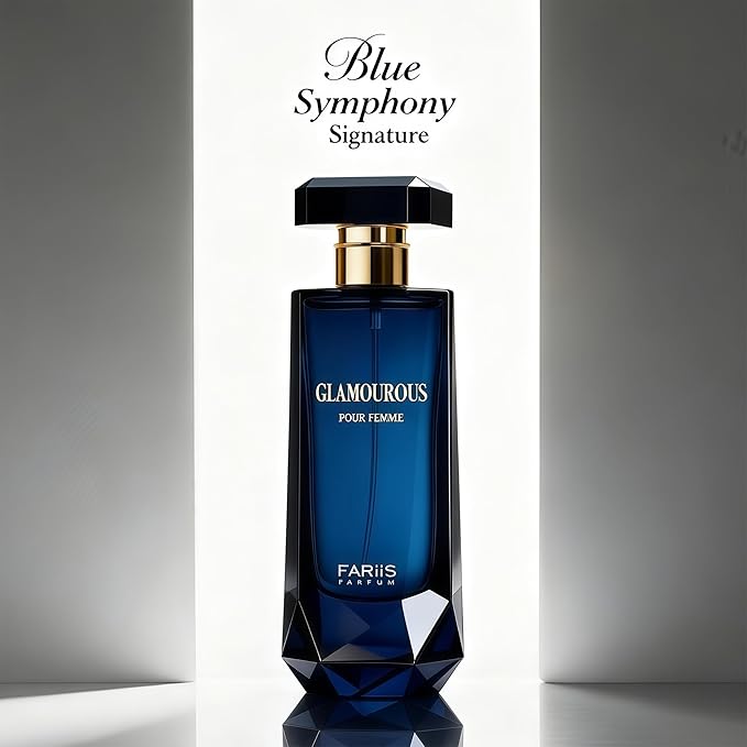 GLAMOUROUS Men's Cologne | 100ml Black Lavender & Vanilla Eau de Parfum | Gourmand Aromatic Fragrance Gift