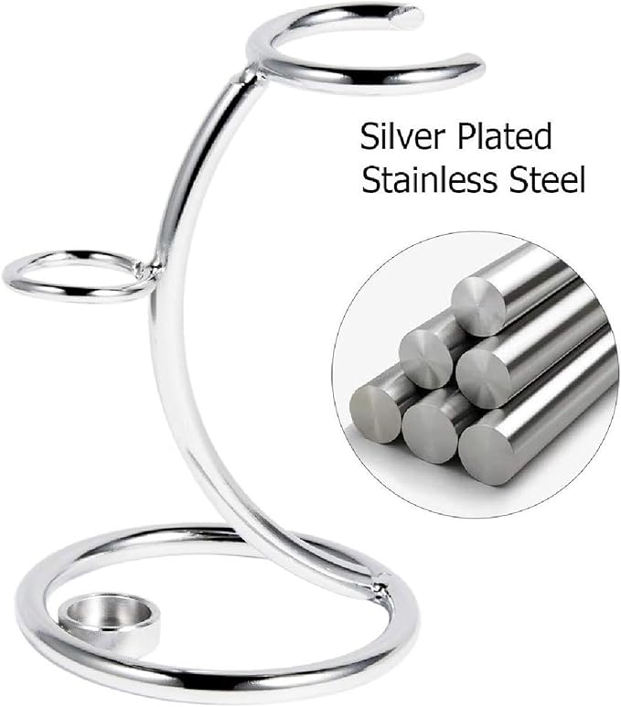 Modern Shaver Stand Space Saving Design Brush Holder Household Dorm Organization Bathroom Holder