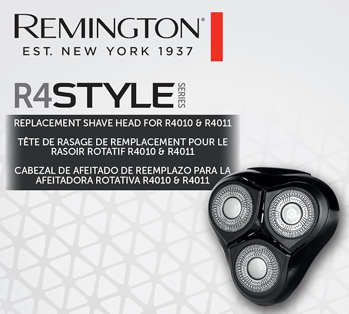 Remington Replacement Shaver Head Compatible with Remington R4 Style Series Rotary Shaver