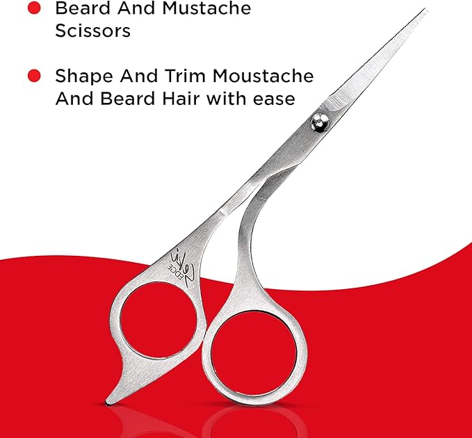 Seki Edge SS-910 Beard and Mustache Grooming Scissor
