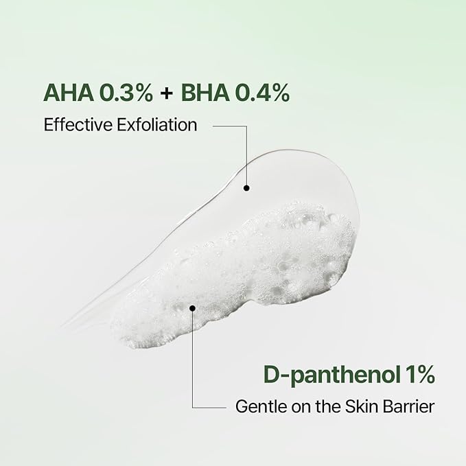 MEDITHERAPY Aha Bha Routine Cleanser 5.07 Fl. Oz – Mild Acne Face Wash for Sensitive Skin – Gel Type Deep Pore Cleanser, Blackhead Remover, Exfoliating – Korean Skin Care