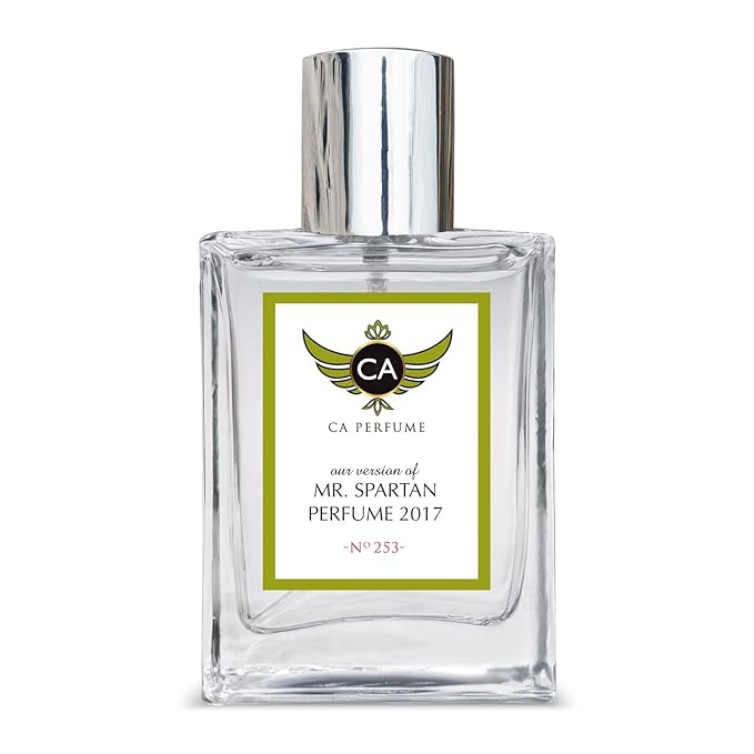 CA Perfume Impression of Mr. Spartan Perfume 2017 for Men Citrus Aromatic Fragrance Long Lasting Mens Cologne Eau De Parfum 1.7 Fl Oz 50ml
