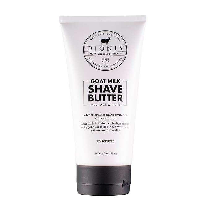Dionis Goat Milk Men’s Shave Butter Face & Body 6 oz 1-Piece
