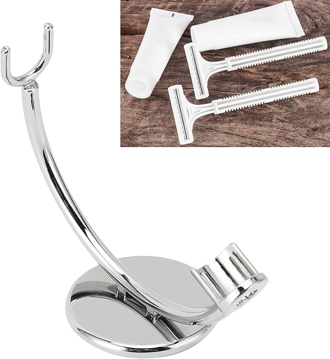 Dioche Shaver Stand – Durable Shaving Brush Holder with Exquisite Design, Safety Support for All Grooming Needs