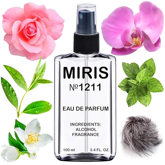 MIRIS No. 1211, Inspired by Flowerbomb 2005, Long-Lasting Eau de Parfum for Women, Spray 3.4 Fl Oz / 100 ml