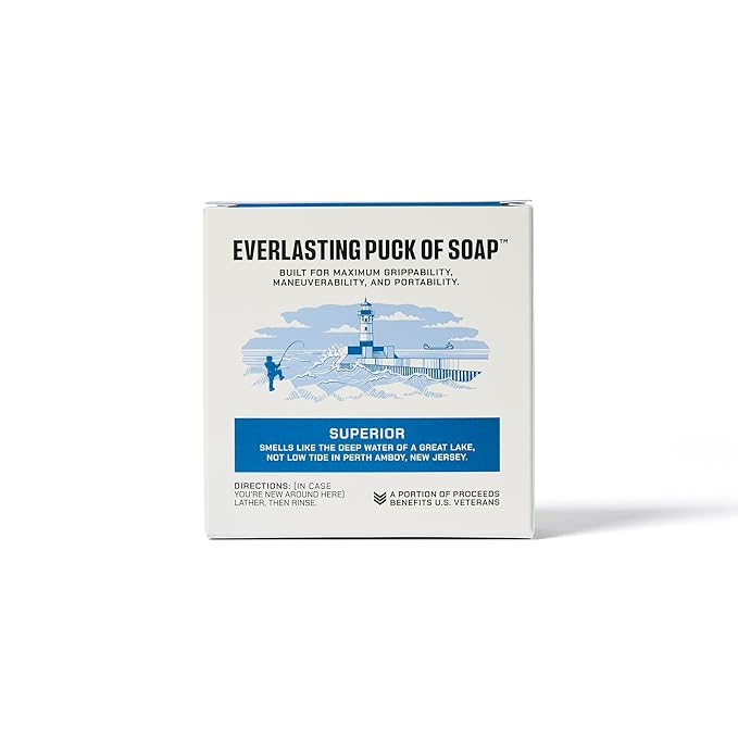 Duke Cannon Supply Co. Puck Soap Bundle – Men’s Rounded Bar Soap with Masculine Scents, Hydrating & Deep Cleansing, Superior, 5 oz (4 Pack)