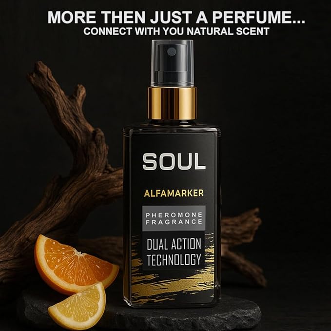 Cologne for Men with Pheromones- 4fl.oz Perfume for Men - Extra Strength Formula - Original Pheromones Infused Spray. Citrus Woody Spicy Long Lasting Scent - Premium Fragrance