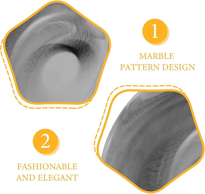 Healifty Marble Pattern Shaving Soap Bowl Small Porcelain Lathering Bowl for Barber Beard Soap Container Decorative Wet Shave Accessory for Men
