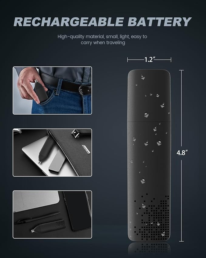 Nose Hair Trimmer,2024 Painless Ear Hair Trimmer for Men Women,Type-C Rechargeable Trimmer with IPX7 Waterproof,Dual Edge Blades Clipper for Easy Cleansing fsdfsdf