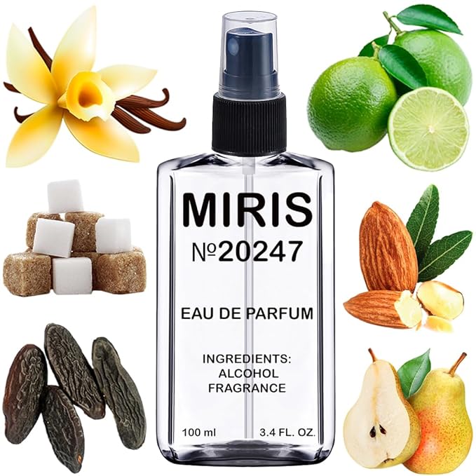 MIRIS No. 20247, Inspired by Brit, Long-Lasting Eau de Parfum for Women, Spray 3.4 Fl Oz / 100 ml