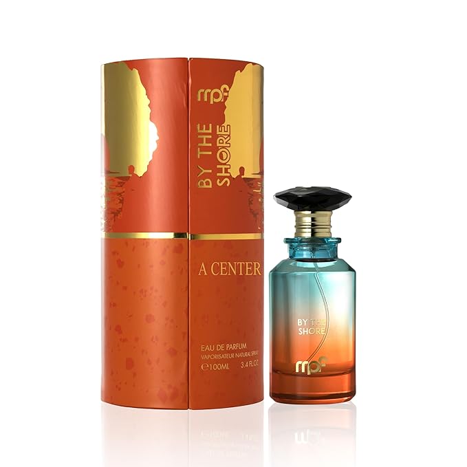By The Shore Unisex Coastal Cologne Eau de Parfum 100ml Fresh Citrus & Apricot Perfume Long Lasting Orange Mint Fragrance Ocean Inspired Scent Gift for Men & Women