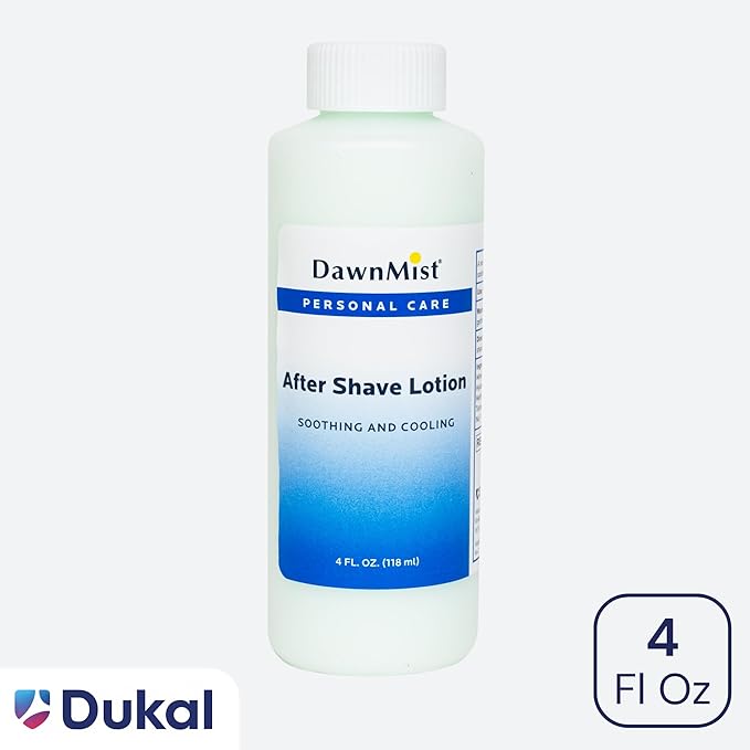 DawnMist Dukal After Shave Lotion by Dukal – Soothing & Cooling Formula, 4 oz Bottle – Refreshing Post-Shave Skin Care for Men (1 Pack)