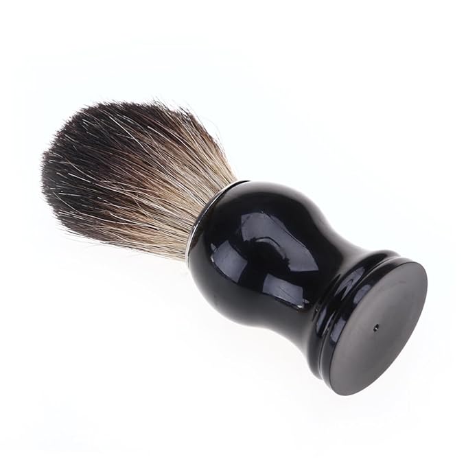 Traditional Shaving Brush Badger Hair Beard Shaving Tool Brush Beard Hair Cleaner