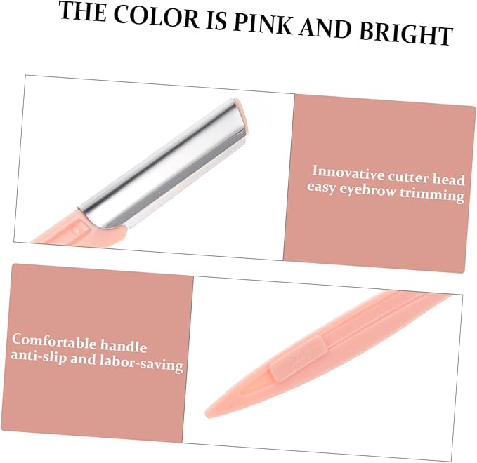 FRCOLOR 6pcs Eyebrow Trimming Tools Eyebrow for Gentle Facial Hair Removal Precision Brow Shaper Safe and Design
