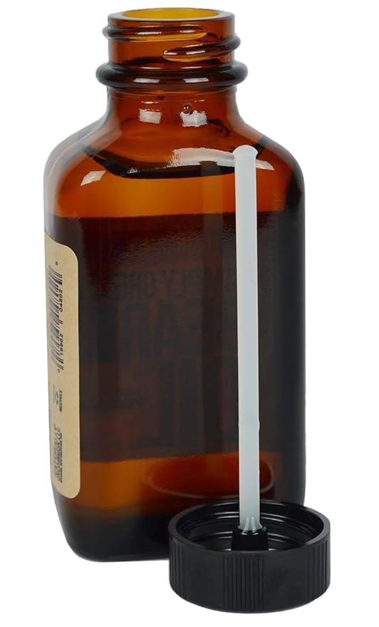TOBACCO Scented Beard Oil - Beard Conditioner 3 Oz Easy Applicator - Natural - Vegan and Cruelty Free Care for Beards - America's Favorite - Gifts for Men with Beards