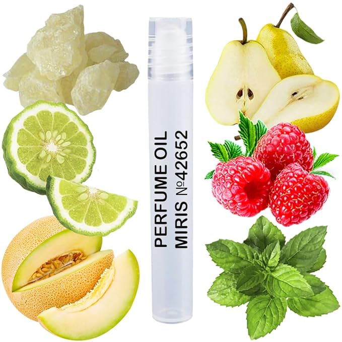 MIRIS No. 42652, Inspired by Blue Seduction, Long-Lasting Perfume Oil for Women Roll-On, Rollerball 0.34 Fl Oz / 10 ml