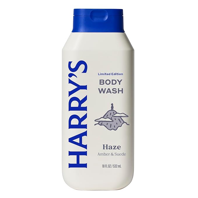 Harry's Men's Body Wash - Haze Limited Edition Scent - 18 fl oz - Shower Gel for Men - No Parabens, Sulfates, or Dyes