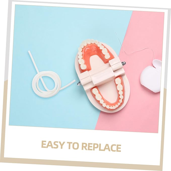 Beaupretty Water Flosser Replacement Hose for WP-100 WP-660 Durable Dental Floss Tubing Compatible Oral Irrigators Accessories for Efficient Teeth Cleaning
