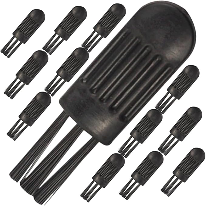 Ipetboom 300pcs Electric Shaver Cleaning Brush Nose Hair Trimmer Cleaner Non- Handle Lightweight and Portable Grooming Tool for Home and Travel Use