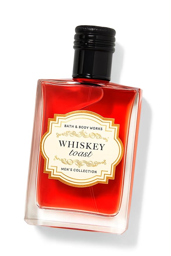 Bath & Body Works Whiskey Toast Cologne, 3.4 fl oz / 100 mL – Warm Whiskey, Toasted Oak, and Smooth Vanilla Men’s Eau de Cologne